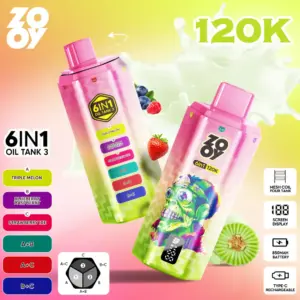 ZOOY 6 in 1 120K Puffs