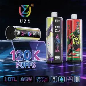"UZY SHISHA HOOKAH KING 120000 "